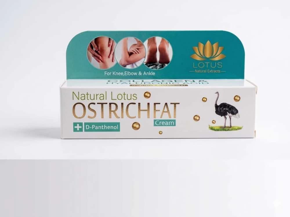 Lotus Ostrich Fat Cream with D-Panthenol 120 g