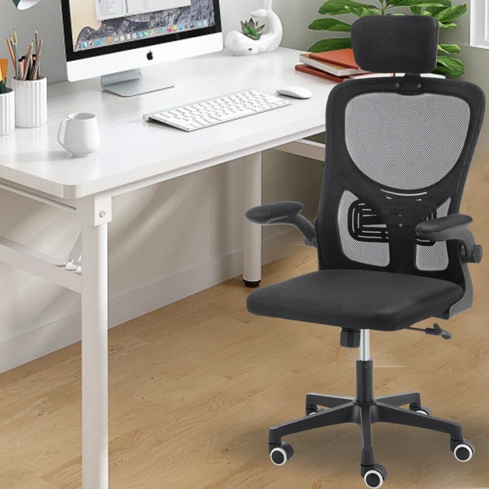 Home Office Chair Computer Desk Chair Adjustable Height Swivel Mesh Ergonomic