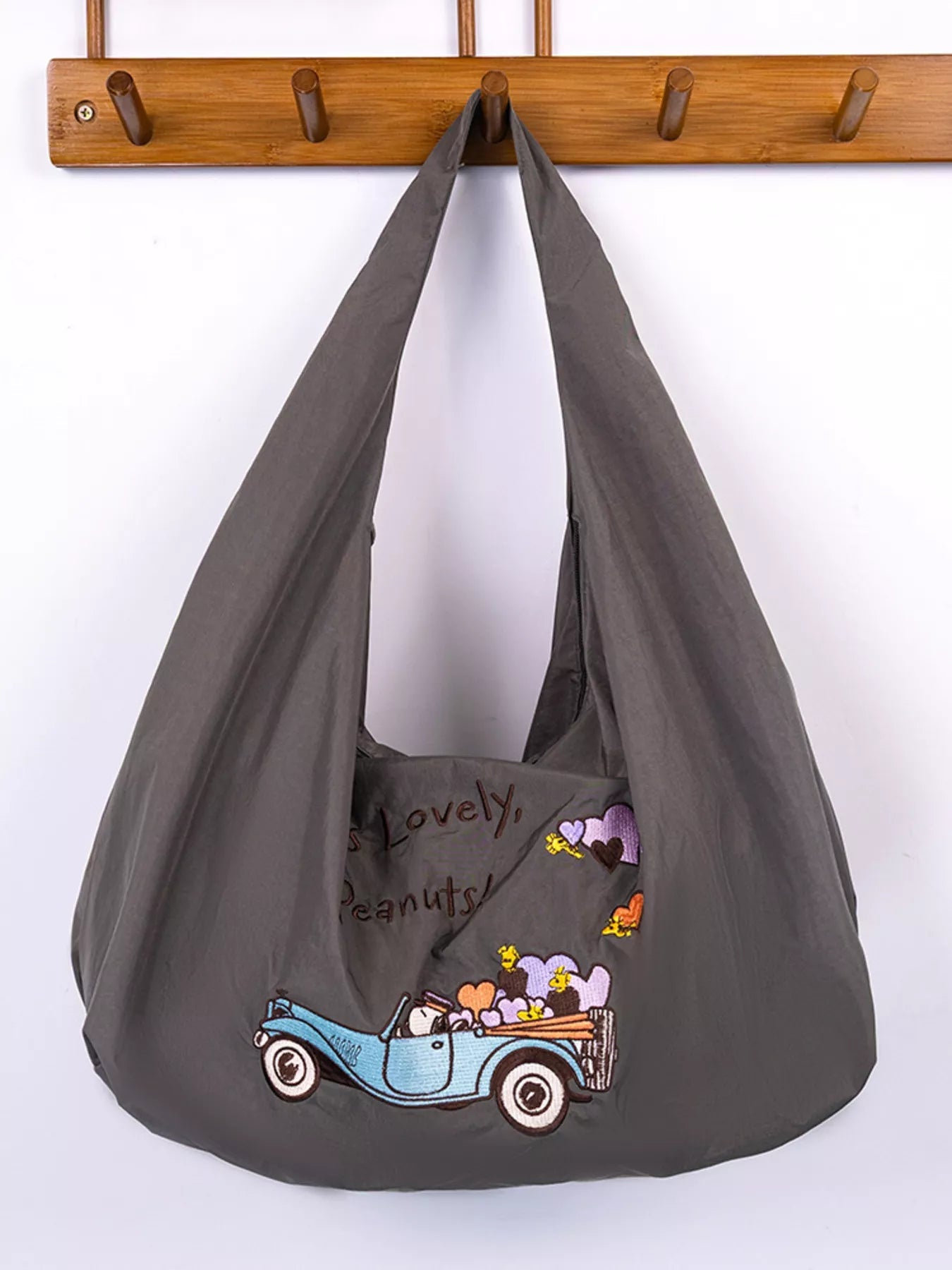 Casual Handbag with Zipper - Golwina