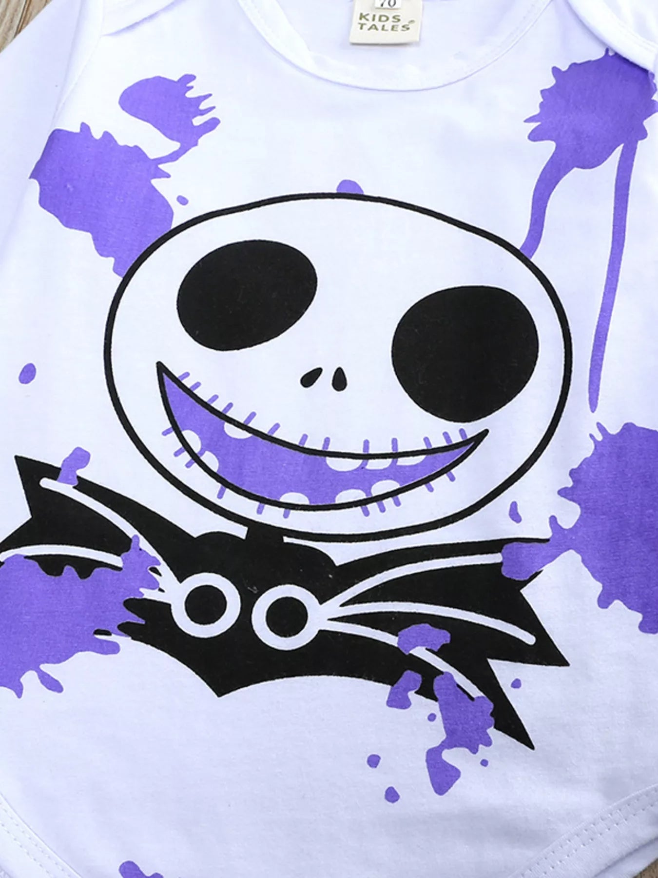 Children's Halloween Bodysuit and Pants Set with Hat - Golwina